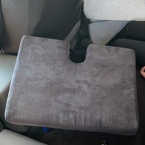 Gray Memory Foam Seat Cushion